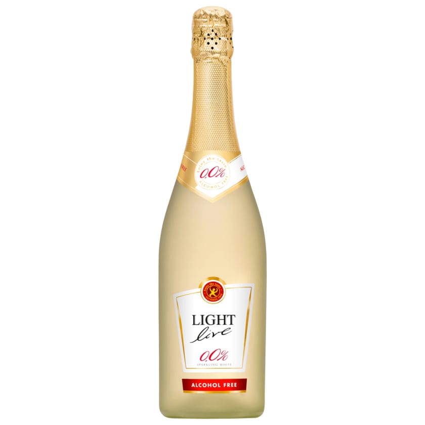 Light Live Sparkling weiß alkoholfrei 0,75l